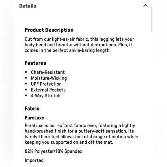 Fabletics Sports Bra and Active Leggings Set - Picture 9 of 10